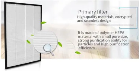 True HEPA Air Purifier 3-Layer Filtration for Home Allergies